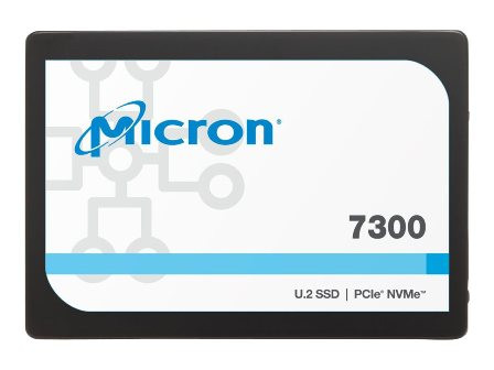 MTFDHBE3T8TDF-1AW1ZABYY - Micron 7300 Pro 3.84TB PCI-Express 3.0 x4 NVMe TLC 2.5-inch Solid State Drive