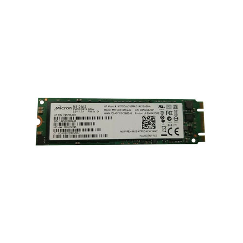 MTFDDAV256MAZ - Micron M510 256GB SATA 6Gb/s MLC M.2 2280 Solid State Drive