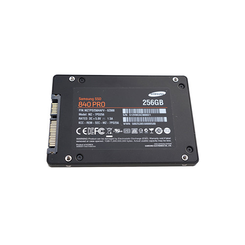 MZ7PD256HAFV-0Z000 - Samsung 840 PRO 256GB SATA 6Gb/s MLC (AES 256-Bit FDE) 2.5-inch Solid State Drive