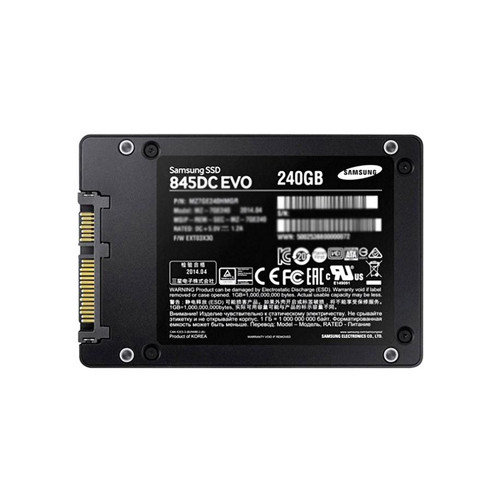 MZ-7GE240EW - Samsung 845DC Evo 240GB SATA 6Gb/s TLC 2.5-inch Solid State Drive