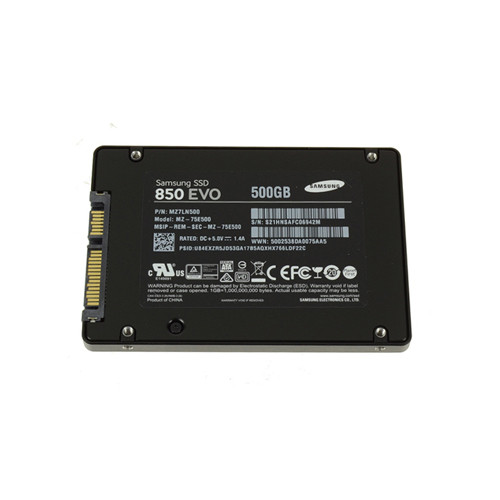 MZ-75E500 - Samsung 850 Evo 500GB SATA 6Gb/s 3D NAND TLC (AES-256 / TCG Opal 2.0) 2.5-inch Solid State Drive