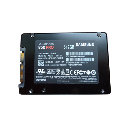 MZ7KN512HMJP - Samsung 850 Pro 512GB SATA 6Gb/s 2.5-inch Solid State Drive
