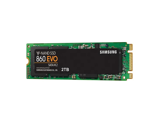MZ-N6E2T0 - Samsung 860 Evo Series 2TB SATA III 6Gb/s MLC V-NAND M.2 2280 Solid State Drive