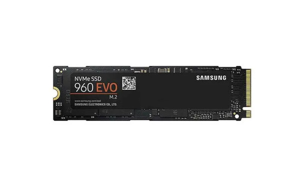 MZ-V6E500B/IT - Samsung 960 EVO 500GB PCI-Express Gen 3.0 x4 NVMe TLC (AES 256-bit / TCG Opal 2.0) M.2 2280 Solid State Drive