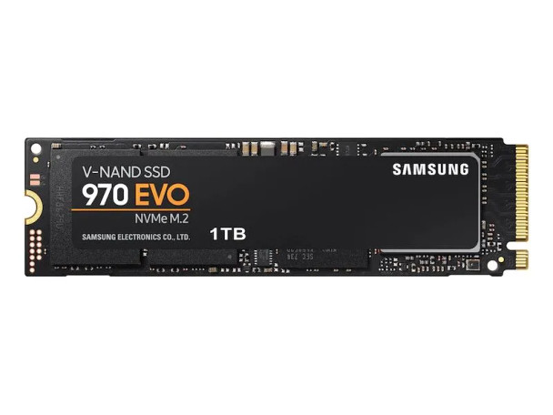 MZ-V7E1T0BW - Samsung 970 EVO 1TB PCI-Express 3.0 x4 NVMe 3D NAND MLC (AES-256 / TCG / Opal IEEE1667 ) M.2 2280 Solid State Drive