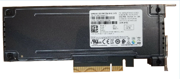 MZ-PLL6T4C - Samsung PM1725b Series 6.4TB Triple-Level Cell PCI Express NVMe 3.0 x8 (PLP) Add in Card Solid State Drive Dell Oem
