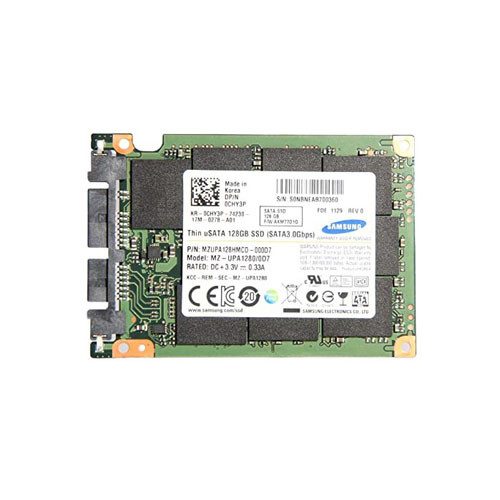 MZUPA128HMCD-000D7 - Samsung PM810 128GB SATA 3Gb/s MLC 1.8-inch Solid State Drive