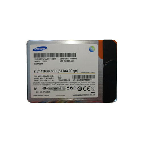 MZ7PA128HMCD-010L1 - Samsung PM810 Series 128GB SATA 3Gb/s MLC 2.5-inch Solid State Drive