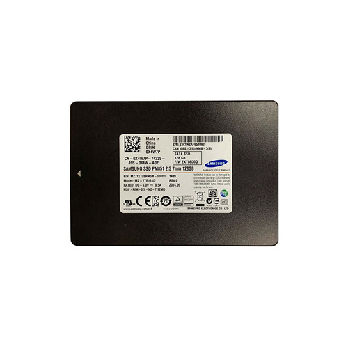 MZ-7TE128D - Samsung PM851 128GB SATA 6Gb/s TLC (AES-256) 2.5-inch Solid State Drive