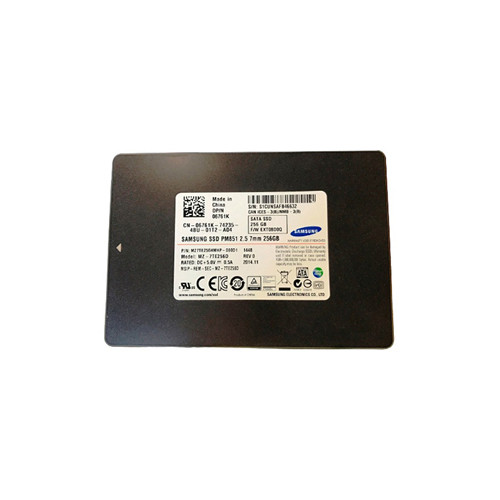 MZ-7TE256D - Samsung PM851 256GB SATA 6Gb/s 2D NAND TLC (AES-256) 2.5-inch Solid State Drive
