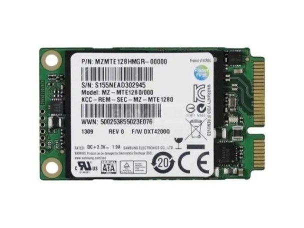 MZMTE128HMGR-00000 - Samsung PM851 Series 128GB SATA 6Gb/s TLC (AES 256-Bit) MSATA Solid State Drive