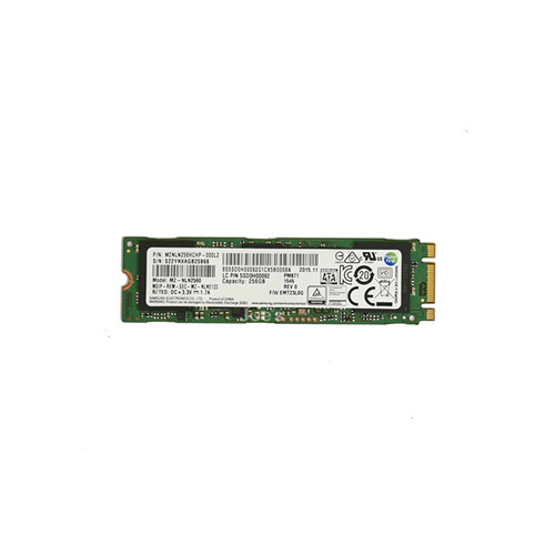MZNLN256HCHP-000L2 - Samsung PM871 Series 256GB SATA 6Gb/s Mainstream Endurance TLC (AES 256-Bit) M.2 2280 Solid State Drive