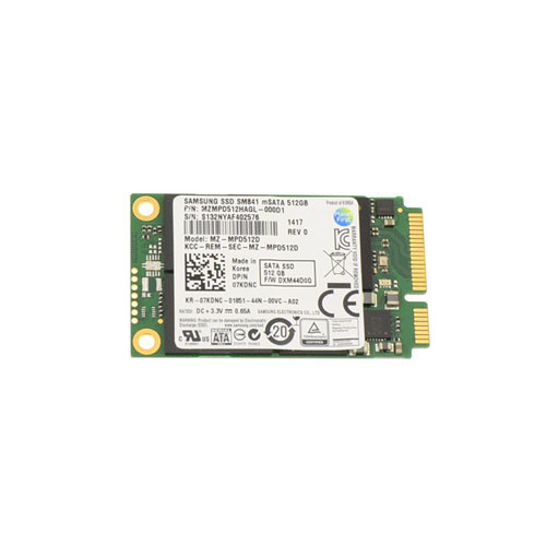MZ-MPD512D - Samsung SM841 Series 512GB SATA 6Gb/s MLC (AES 256-Bit) MSATA Solid State Drive