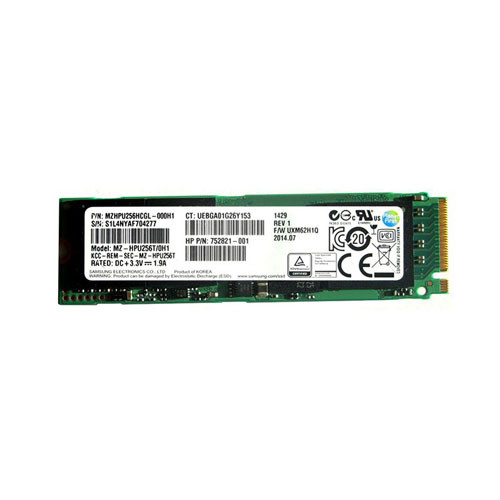 MZHPU256HCGL-000H1 - Samsung XP941 Series 256GB PCI-Express Gen 2.0 X4 NVMe MLC M.2 2280 Solid State Drive