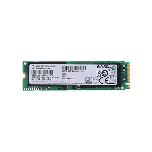 MZHPU512HCGL-00000 - Samsung XP941 Series 512GB PCI-Express Gen 2.0 x4 NVMe MLC M.2 2280 Solid State Drive