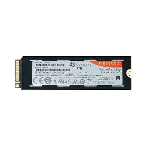ZP1000GM30023 - Seagate FireCuda 530 1TB PCI-Express x4 NVMe 3D NAND TLC M.2 2280 Solid State Drive