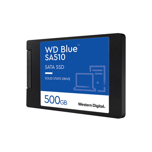 WDS500G3B0A - Western Digital Blue SA510 500GB SATA 6Gb/s 3D NAND TLC 2.5-inch Solid State Drive