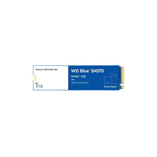 WDS100T3B0C - Western Digital Blue SN570 1TB PCI Express 3.0 X4 NVMe 3D NAND TLC M.2 2280 Solid State Drive