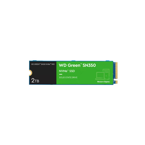 WDS200T3G0C - Western Digital Green SN350 2TB PCI Express 3.0 X4 NVMe 3D NAND QLC M.2 2280 Solid State Drive