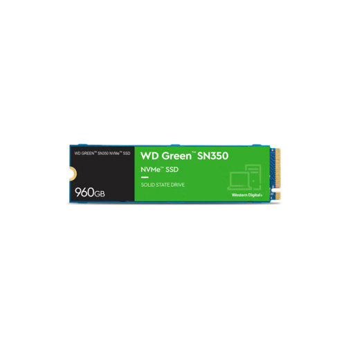 WDS960G2G0C - Western Digital Green SN350 960GB PCI-Express 3.0 x4 NVMe TLC M.2 2280 Solid State Drive