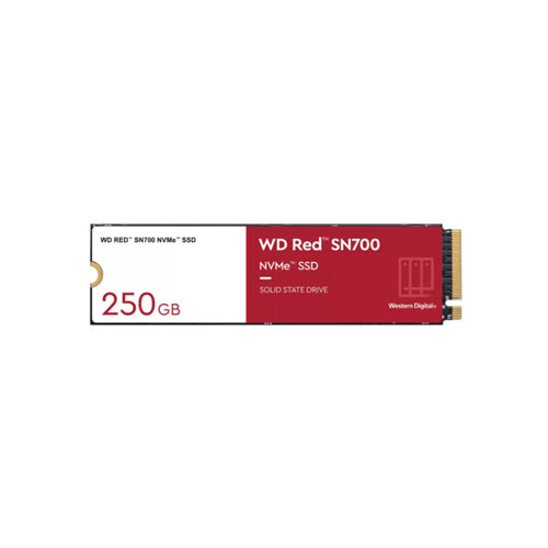 WDS250G1R0C - Western Digital Red SN700 Series 250GB PCI Express NVMe 3.0 x4 M.2 2280 Solid State Drive