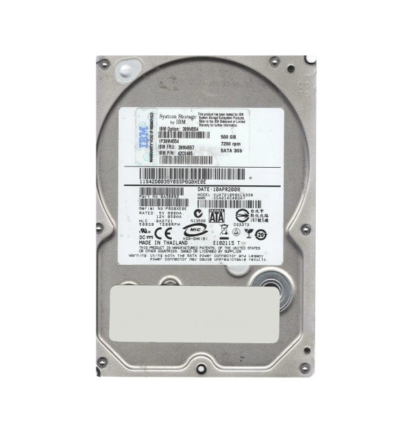 0A36092 - Hitachi Ultrastar A7K1000 Series 500GB 7200RPM SATA 3Gb/s 32MB Cache 3.5-inch Hard Drive