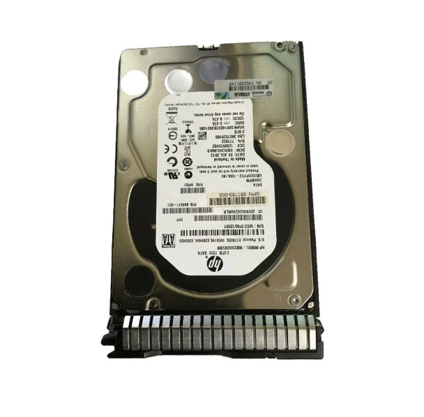 657753-001 - HP 1TB 7200RPM SATA 6Gb/s NCQ MidLine 3.5-inch Hard Drive