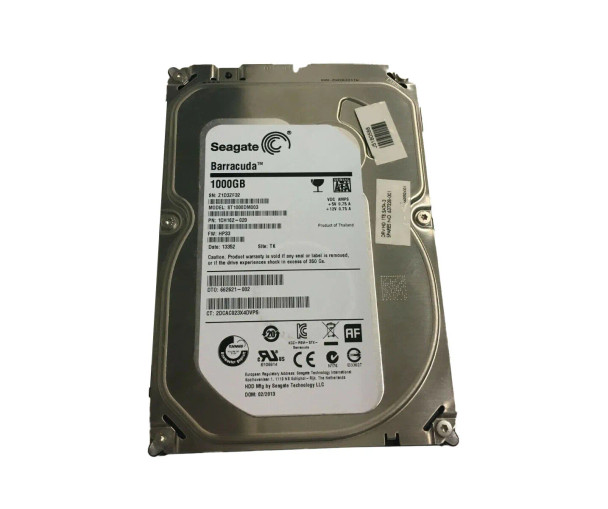 662621-002 - HP 1TB 7200RPM SATA 6Gb/s NCQ MidLine 3.5-inch Hard Drive