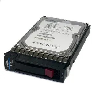 482483-004 - HPE 1TB 7200RPM SATA 3Gb/s Hot-Swappable 32MB Cache 3.5-inch Hard Drive with Tray for MSA