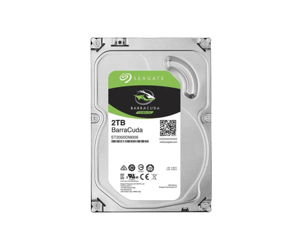 ST2000DM006 - Seagate BarraCuda 2TB 7200RPM SATA 6Gb/s 64MB Cache (4Kn) 3.5-inch Hard Drive