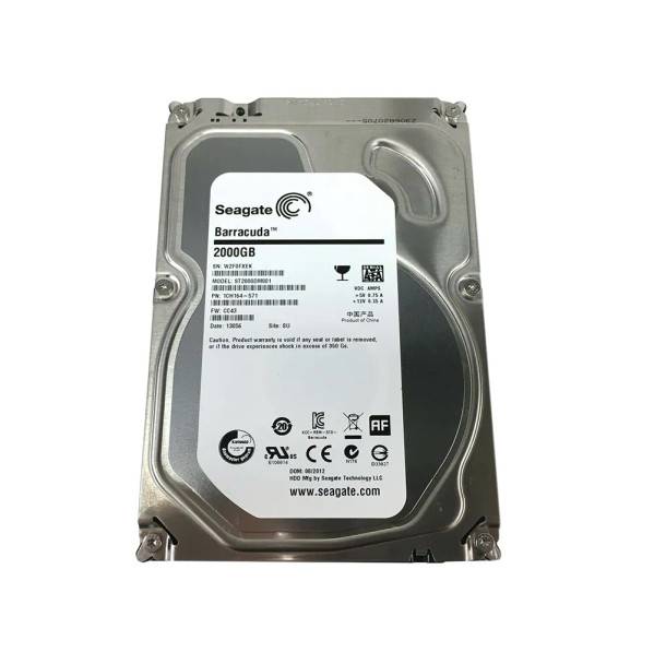 1CH164-571 - Seagate Barracuda 2TB 7200RPM SATA 6Gb/s 64MB Cache 3.5-inch Hard Drive