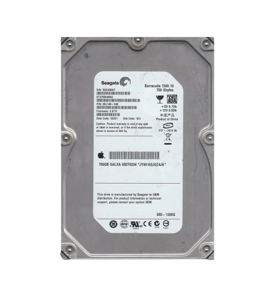 9BJ148-048 - Seagate Barracuda 7200.10 750GB 7200RPM SATA 3Gb/s 16MB Cache 3.5-inch Hard Drive