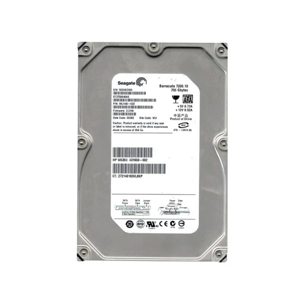 9BJ148-622 - Seagate Barracuda 7200.10 750GB 7200RPM SATA 3Gb/s 16MB Cache 3.5-inch Hard Drive