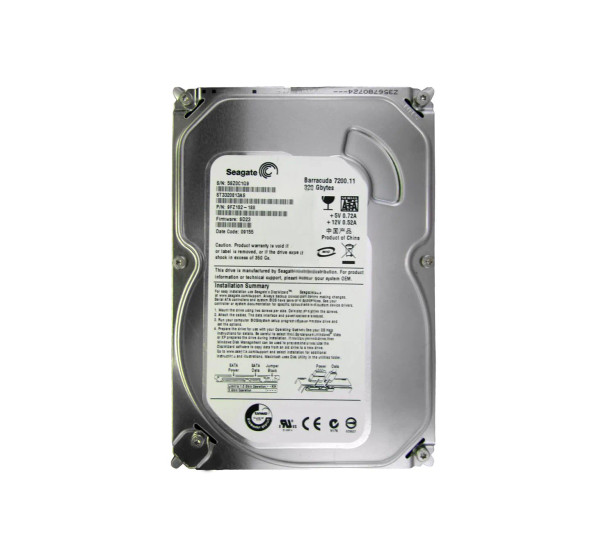 ST3320813AS - Seagate Barracuda 7200.11 320GB 7200RPM 8MB Cache SATA 3Gb/s 3.5-inch Hard Drive