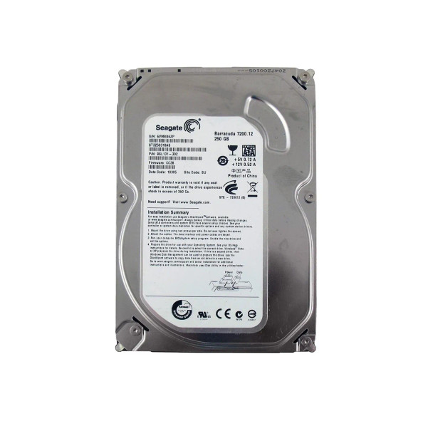 9SL131-302 - Seagate Barracuda 7200.12 250GB 7200RPM SATA 3Gb/s 8MB Cache 3.5-inch Hard Drive