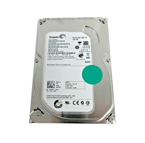 9SL14C-519 - Seagate Barracuda 7200.12 320GB 7200RPM SATA 3Gb/s 16MB Cache 3.5-inch Hard Drive