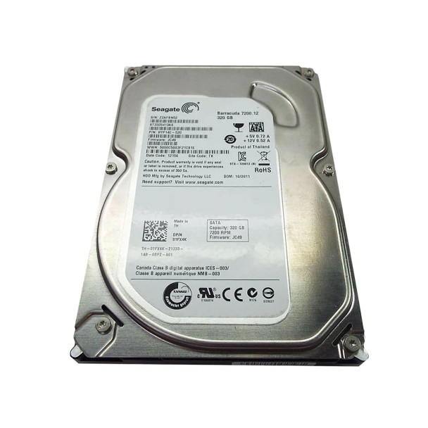 9YP14C-520 - Seagate Barracuda 7200.12 320GB 7200RPM SATA 6Gb/s 16MB Cache 3.5-inch Hard Drive