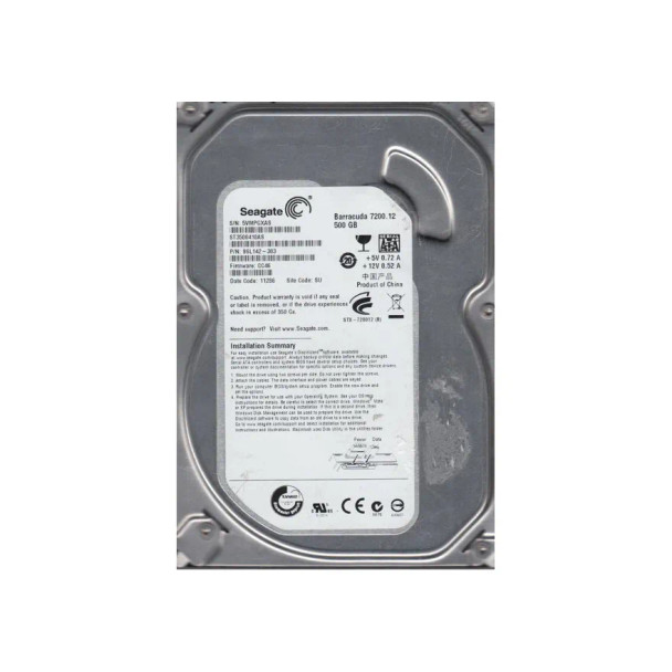 9SL142-303 - Seagate Barracuda 7200.12 500GB 7200RPM SATA 3Gb/s 16MB Cache 3.5-inch Hard Drive