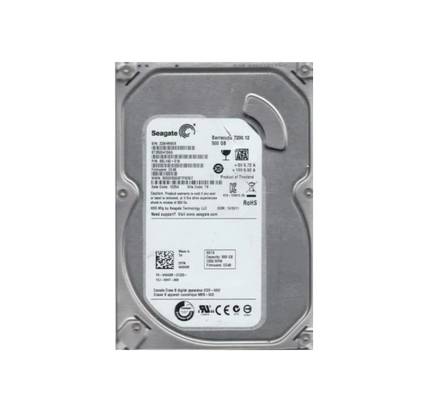 9SL142-519 - Seagate Barracuda 7200.12 500GB 7200RPM SATA 3Gb/s 16MB Cache 3.5-inch Hard Drive