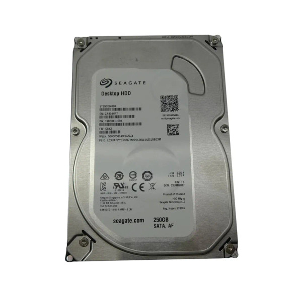 1SB10B-500 - Seagate Barracuda 7200.14 250GB 7200RPM SATA 6Gb/s 16MB Cache 3.5-inch Hard Drive