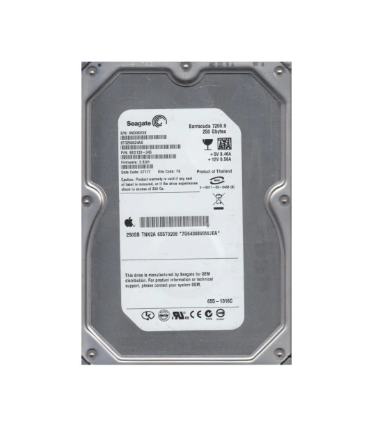 9BD133-045 - Seagate Barracuda 7200.9 250GB 7200RPM SATA 3Gb/s 8MB Cache 3.5-inch Hard Drive