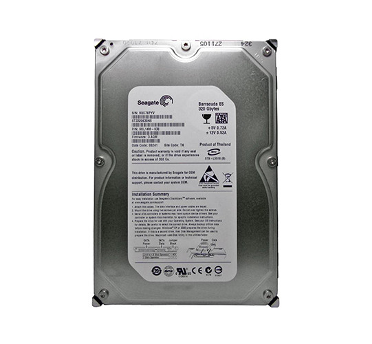 ST3320630NS - Seagate Barracuda ES 320GB 7200RPM 16MB Cache SATA 3Gb/s 3.5-inch Hard Drive