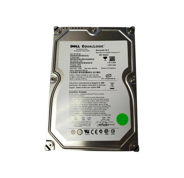 9CA152-056 - Seagate BarraCuda ES.2 Series 250GB 7200RPM SATA 3Gb/s 32MB Cache (CE) 3.5-inch Hard Drive