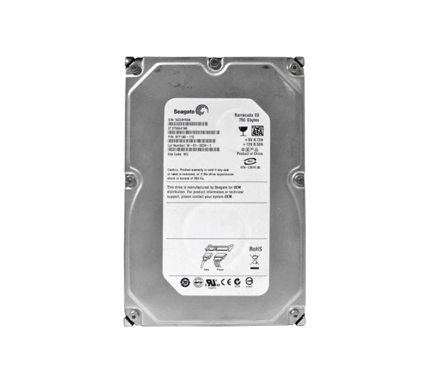 ST3750641NS - Seagate Barracuda ES+ 750GB 7200RPM 16MB Cache SATA 3Gb/s 3.5-inch Hard Drive