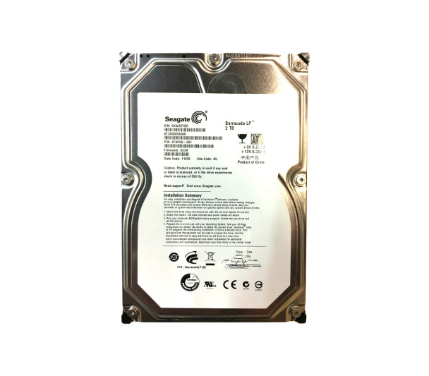 ST32000524AS - Seagate Barracuda LP 2TB 5900RPM 32MB Cache SATA 3Gb/s 3.5-inch Hard Drive
