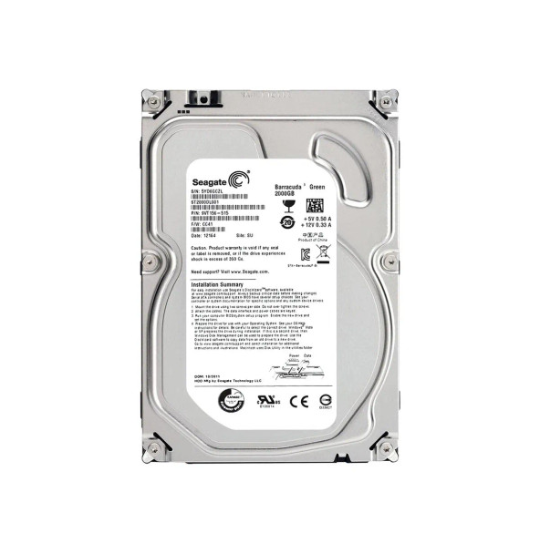 9VT156-515 - Seagate Barracuda LP 2TB SATA 3Gb/s 5900RPM 32MB Cache 3.5-inch Hard Drive