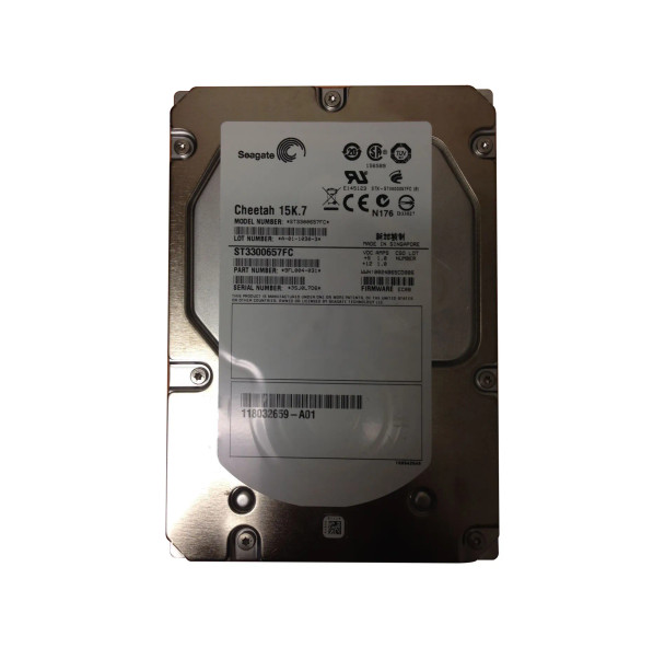 9FL004-031 - Seagate Cheetah 15K.7 300GB 15000RPM Fibre Channel 4Gb/s 3.5-inch Hard Drive
