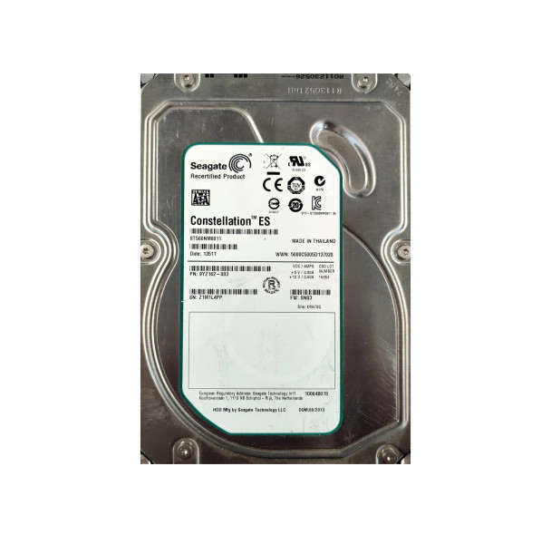 9YZ162-003 - Seagate Constellation ES 500GB 7200RPM SATA 6Gb/s 64MB Cache 3.5-inch Hard Drive