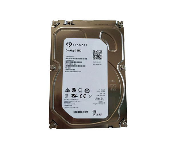 ST4000DX001 - Seagate Desktop SSHD 4TB 7200RPM SATA 6Gb/s 64MB Cache 3.5-inch Hard Drive