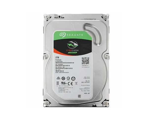 ST2000DX002 - Seagate FireCuda 2TB 7200RPM SATA 6Gb/s 64MB Cache 8GB Multi-Level-Cell NAND 3.5-inch Solid State Hybrid Drive